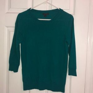 J. Crew green tippi sweater in sz S